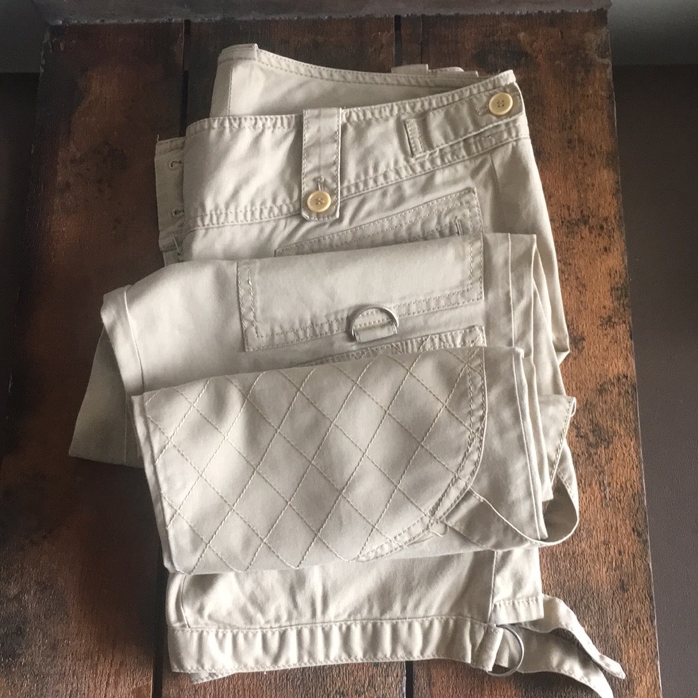Authentic DKNY khaki utility pants